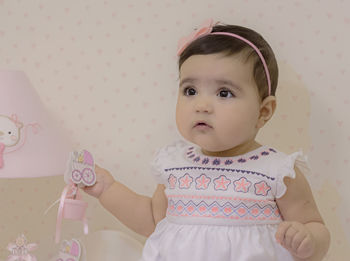 Portrait of a cute baby