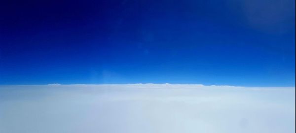 Low angle view of blue sky