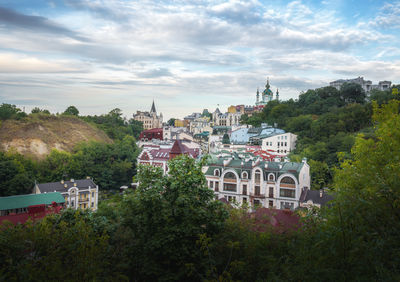 Buildings in town