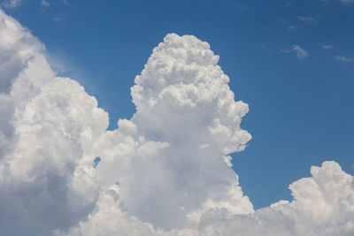 Low angle view of clouds in sky