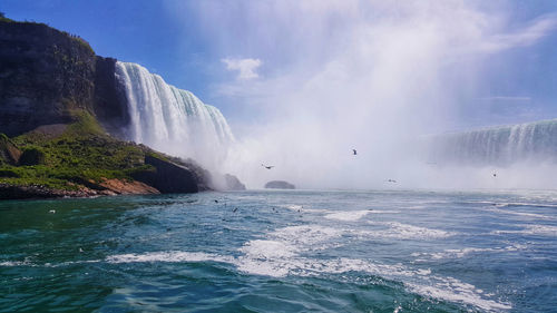 Epic shot of the niagara falls