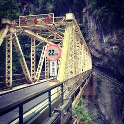 Bridge over river