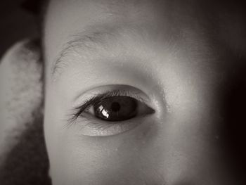 Close-up portrait of baby