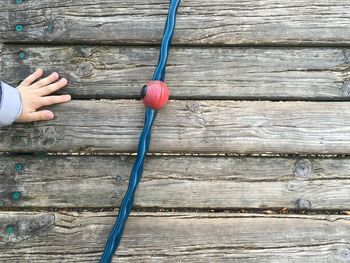 Close-up high angle view of spinning top