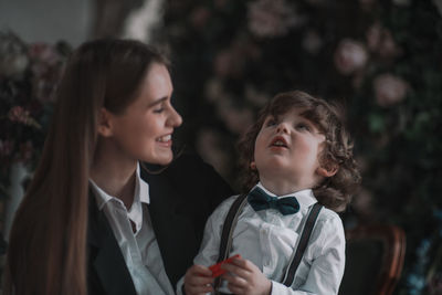 Portrait of a smiling couple