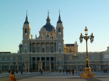 View of historic building against sky