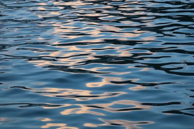 Full frame shot of rippled water