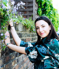 Portrait of a smiling young woman