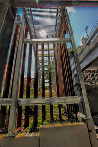 Low angle view of building against sky