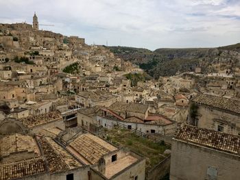 Aerial view of town