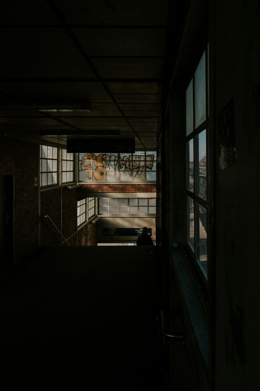 ABANDONED BUILDING INTERIOR