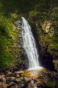 View of waterfall