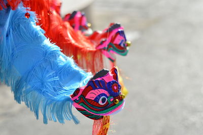 Full frame shot of multi colored umbrella