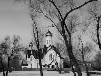 View of church against the sky
