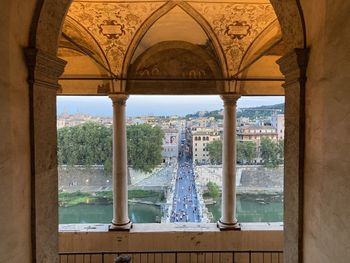 View from the saint angel castle 