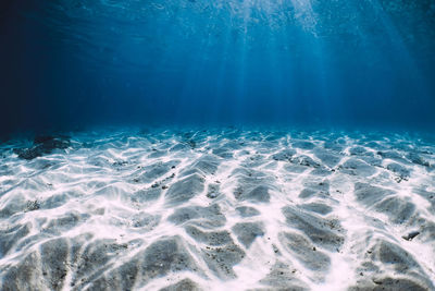 Aerial view of sea