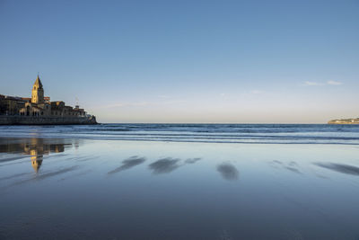 View of beach against sky