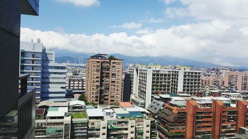 Cityscape against sky