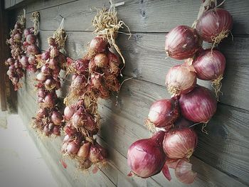 Close-up of vegetables on table