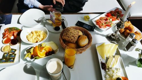 Close-up of food in plate