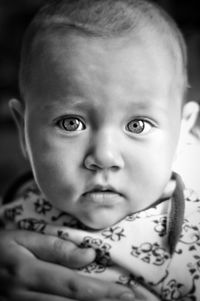 Close-up portrait of baby