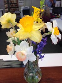 Close-up of flowers in vase