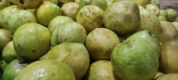 Close-up of fruits for sale at market stall