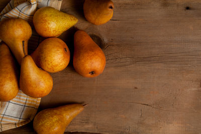 Close-up of fruits on table