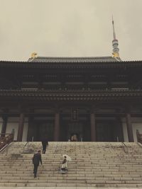 Low angle view of built structure