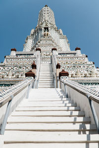 Low angle view of steps