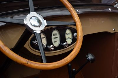 View of vintage car