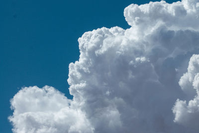 Low angle view of clouds in sky