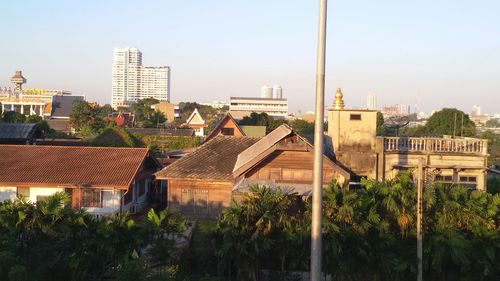 Buildings in city