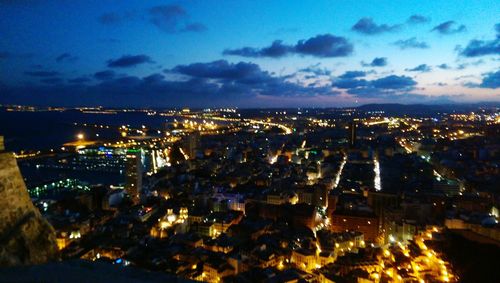 Cityscape at night