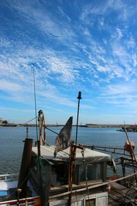 Boats in sea