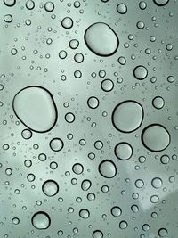 Full frame shot of bubbles