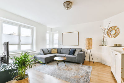 Interior of lavish apartment