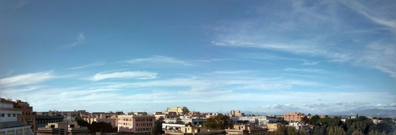 High angle shot of cityscape