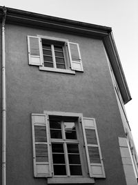 Low angle view of building against sky