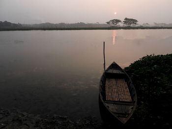 Boat in river 