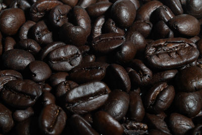 Full frame shot of coffee beans