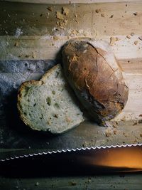 Close-up of bread