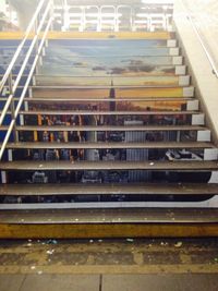 Low angle view of stairs