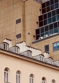 Low angle view of building in city