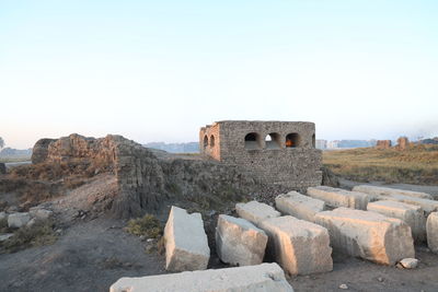 Old ruins against sky
