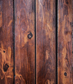 Detail shot of wooden wall