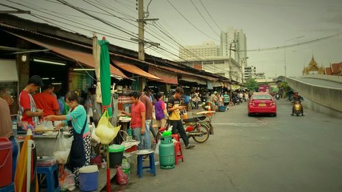 Food in market