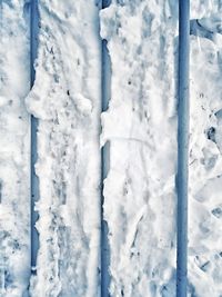 Full frame shot of snow covered landscape