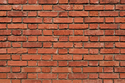 Full frame shot of brick wall