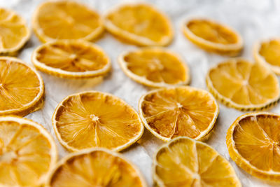 Close-up of fruits on table